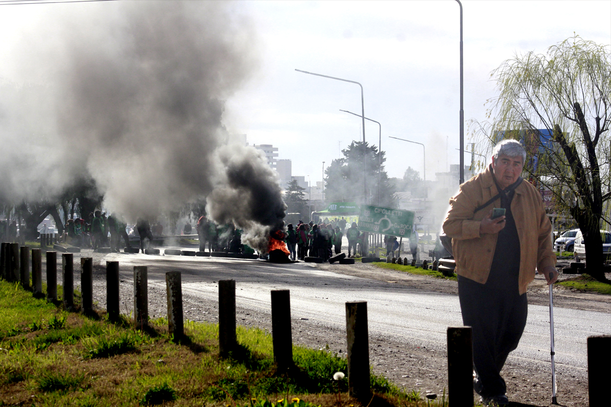 Lunes con cortes de ruta: donde y a qué hora serán