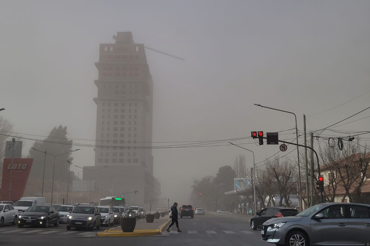 Alerta meteorológica por viento, lluvia y nevadas en la provincia de Neuquén