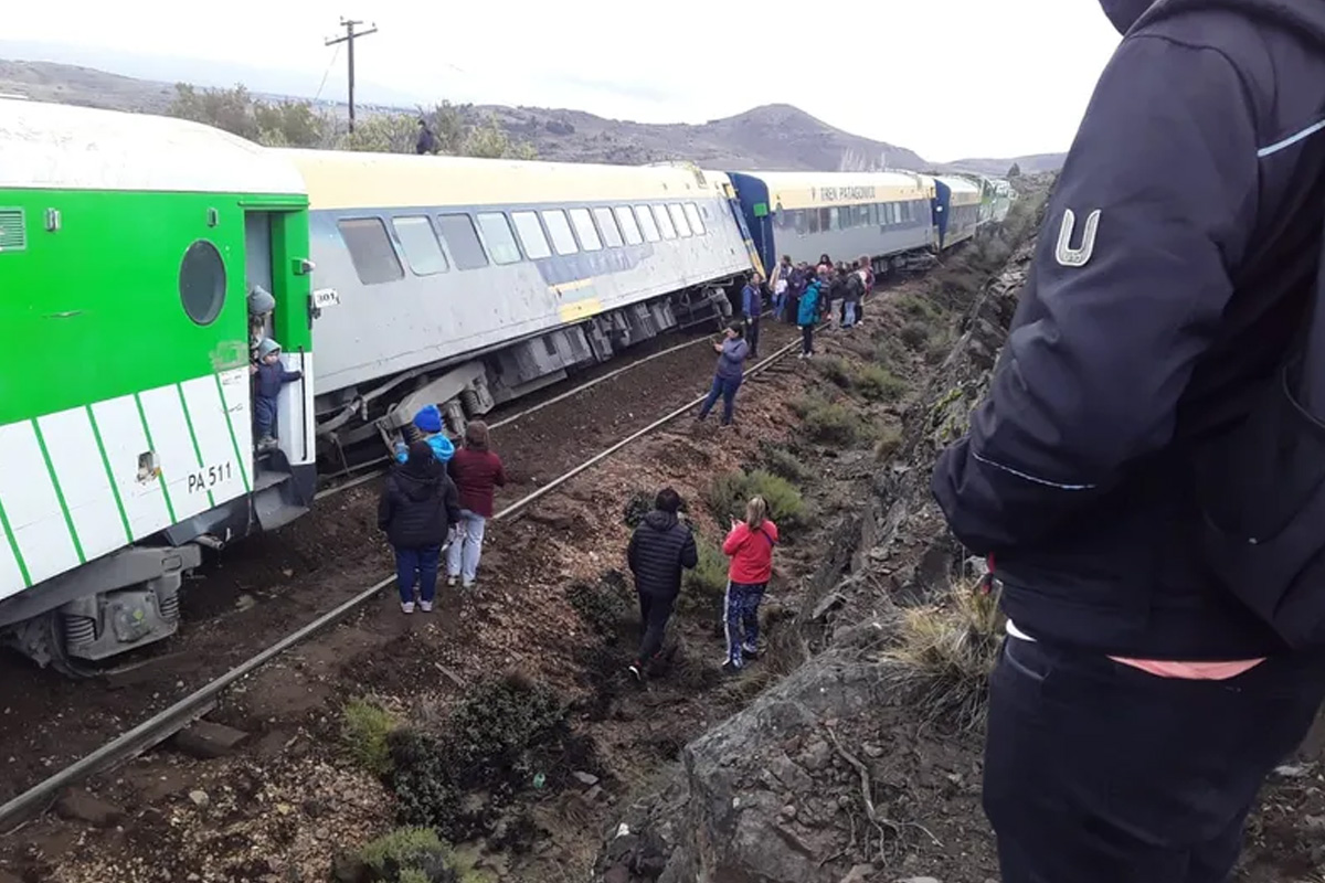 Investigan los motivos de un nuevo descarrilamiento del Tren Patagónico