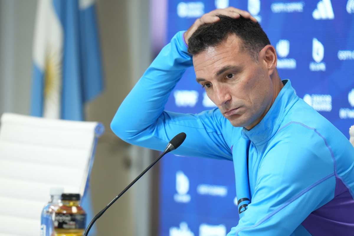 Scaloni dijo que tras el partido ante Guatemala dará la lista para la Copa América