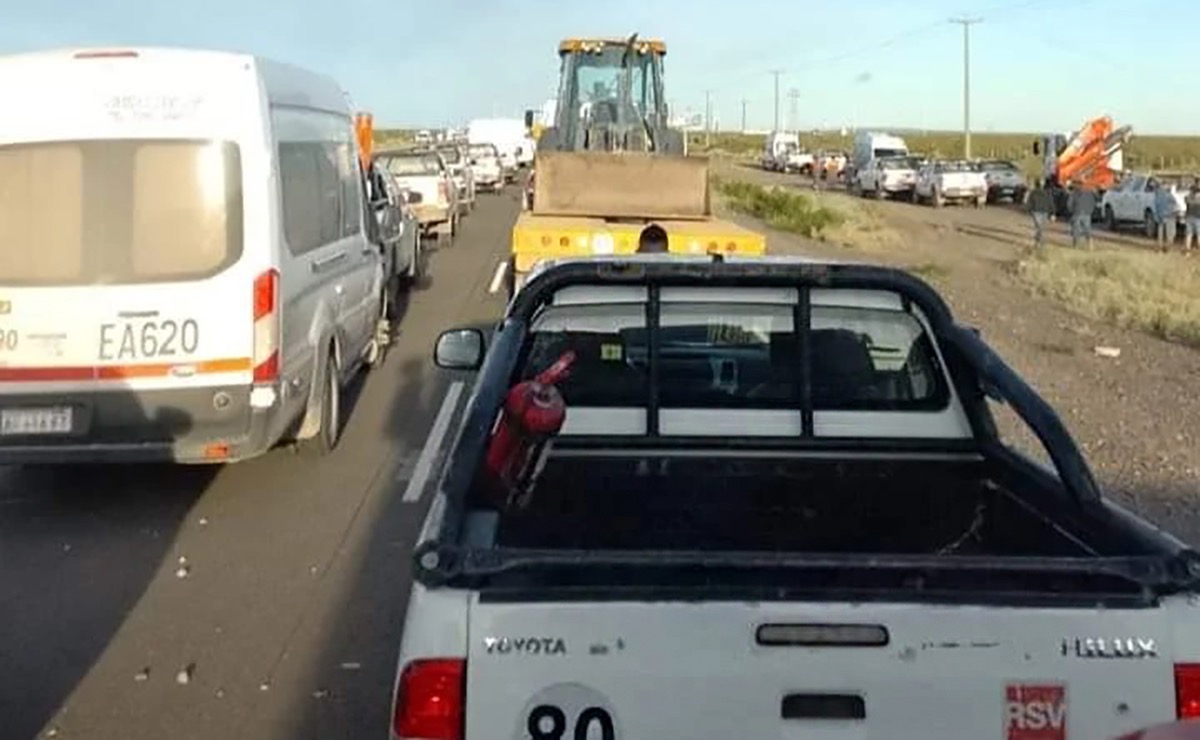 Levantaron los cortes de ruta en la zona de Vaca Muerta