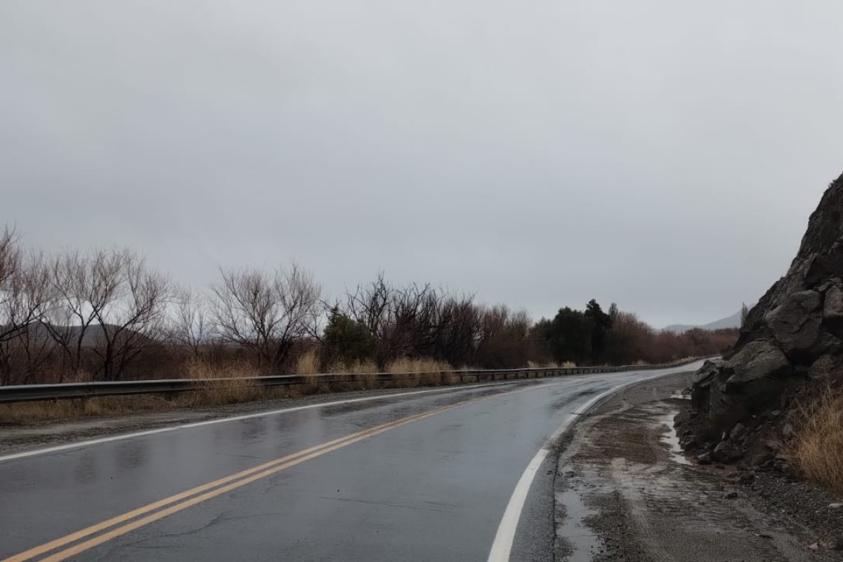 Rutas intransitables en Neuquén por el temporal