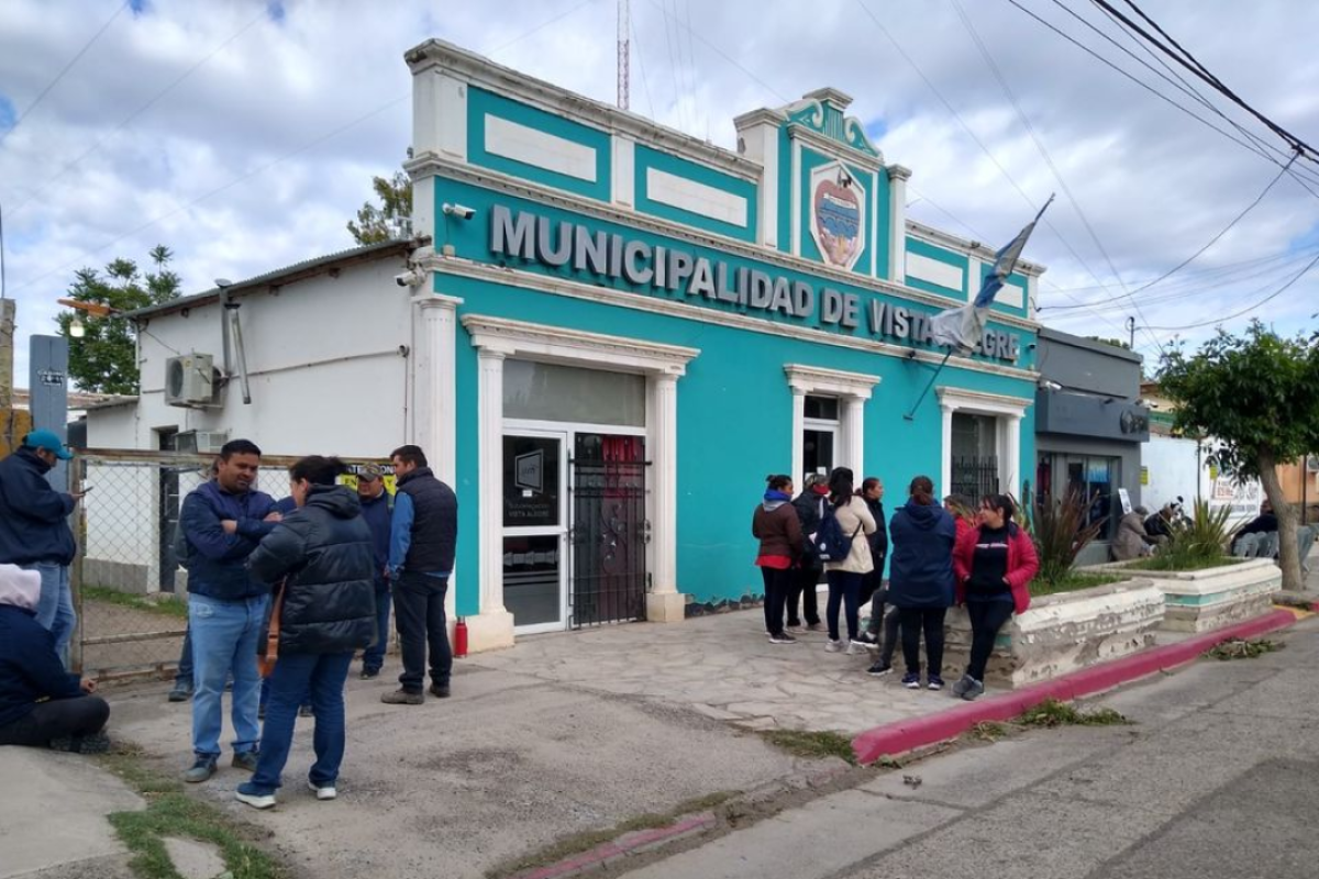 Un mes de las protestas en Vista Alegre: los municipales continúan con el paro indeterminado