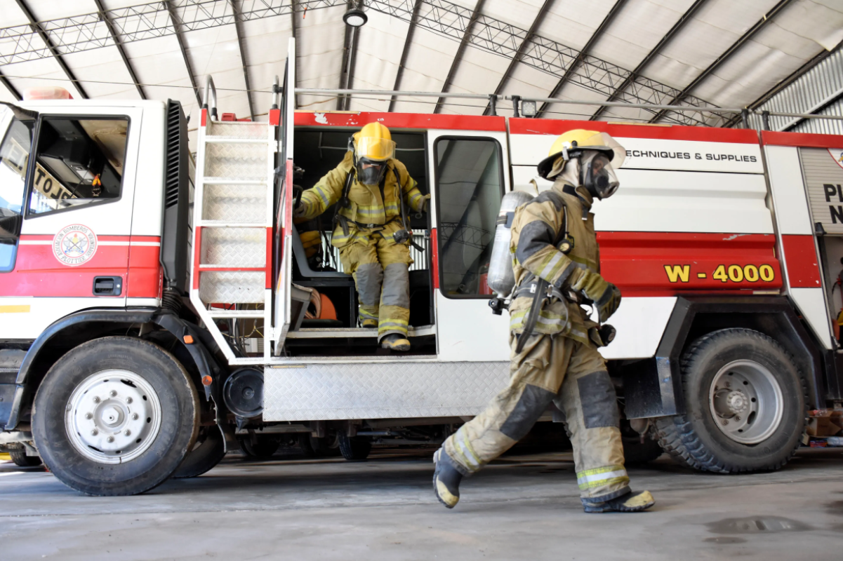 Bomberos de Neuquén en estado de alerta