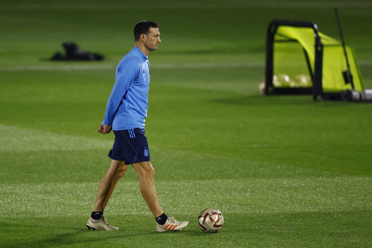 Scaloni: “Vamos a esperar a Messi hasta el último momento”