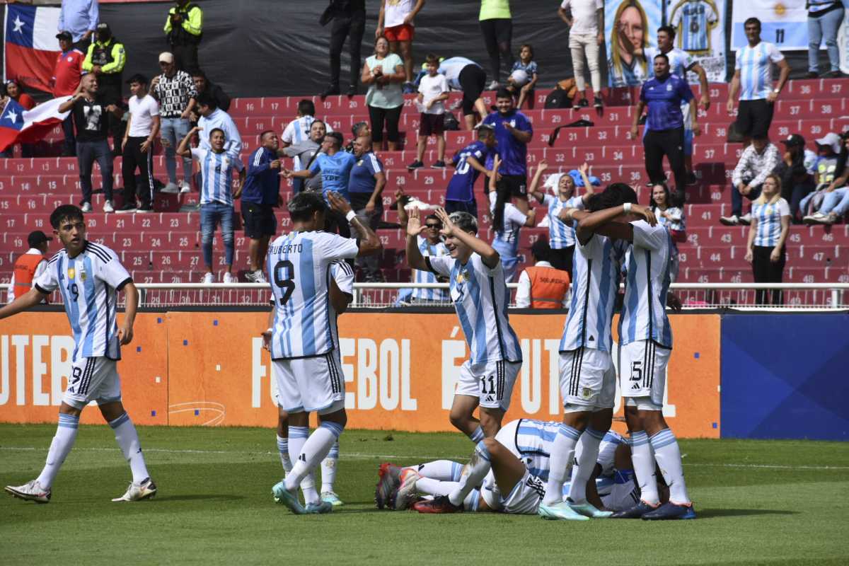 A qué hora juega hoy la Selección Argentina Sub 17