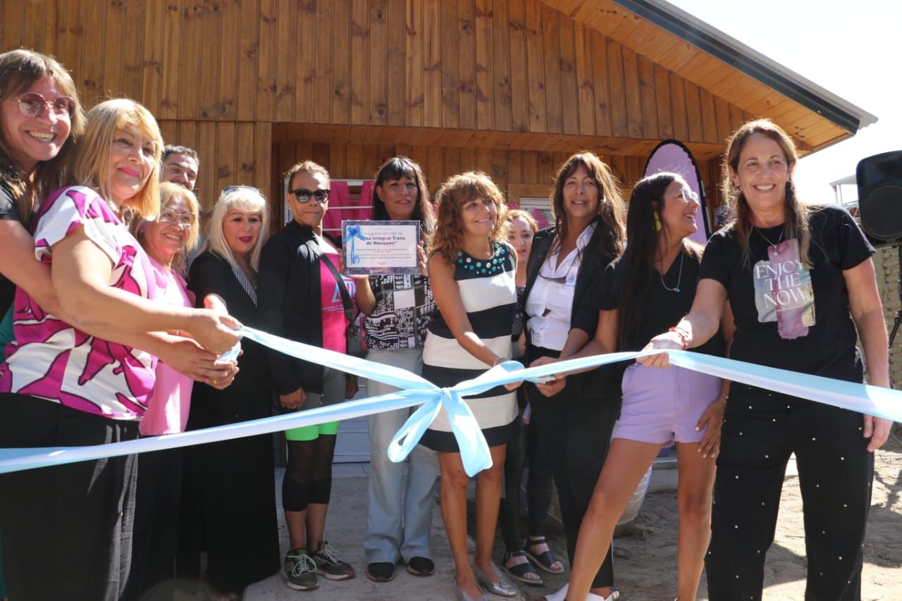 Inauguraron la primera Casa Integral Trans en Neuquén