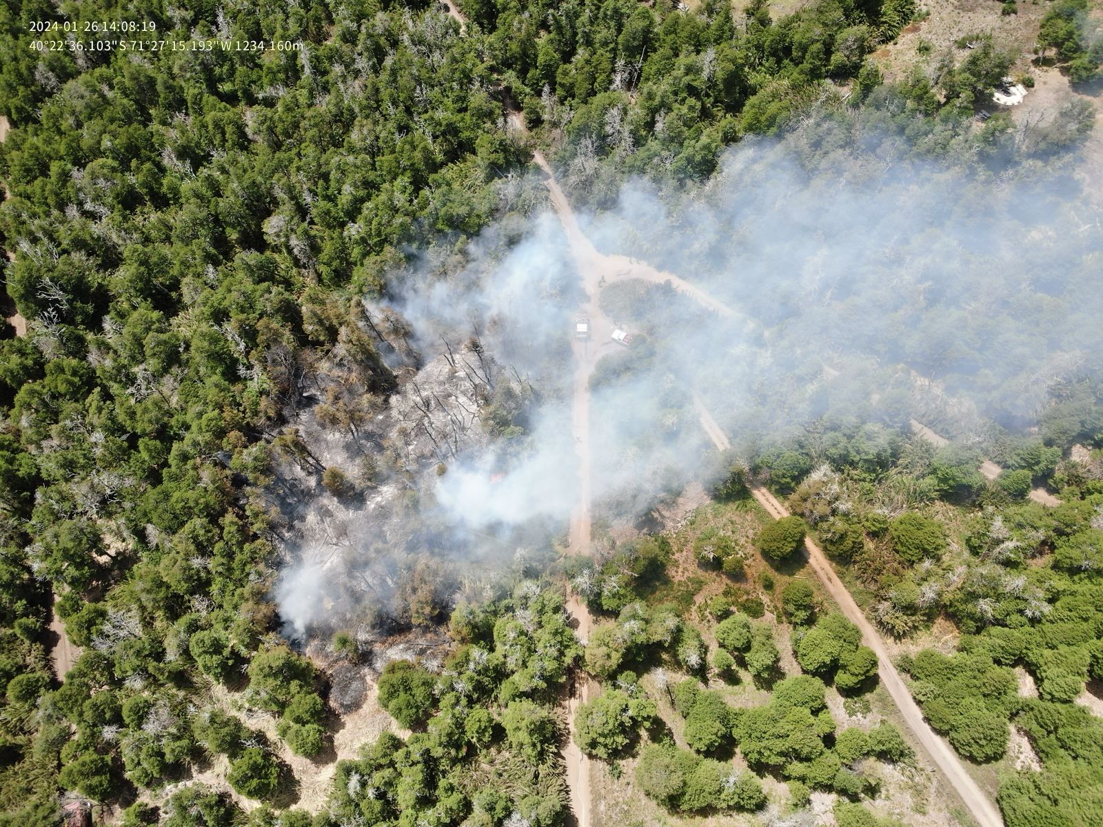 Iniciaron acciones legales por el incendio en Lago Hermoso