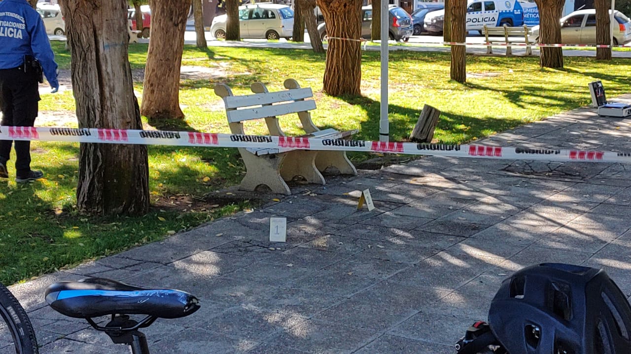 Tiroteo en la plaza San Martín de Cutral Co