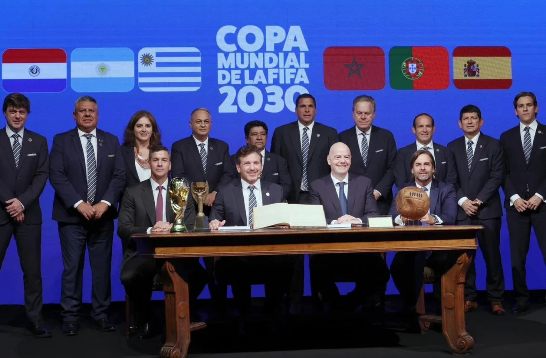 FIFA y Conmebol oficializaron la realización del Mundial 2030 en Sudamérica