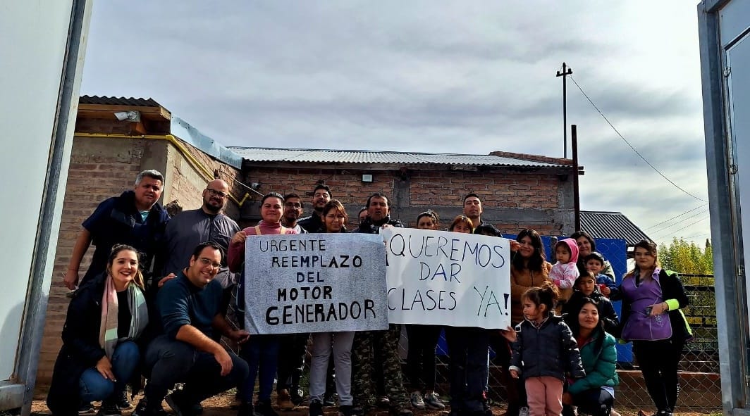 Octavio Pico: padres y docentes reclaman obras para la Escuela N° 271