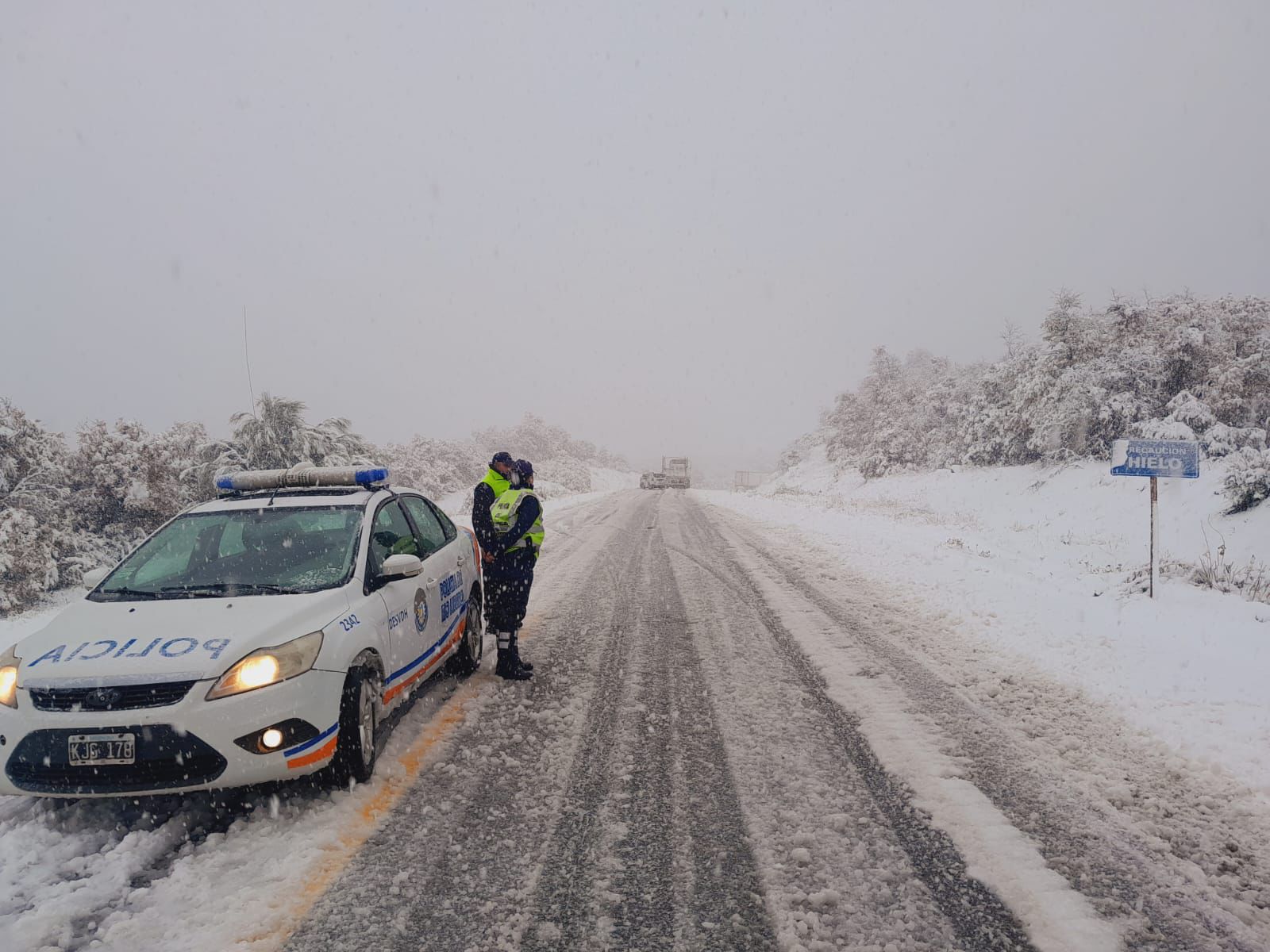 Hacia el sur: piden extrema precaución en tramos de la Ruta 40