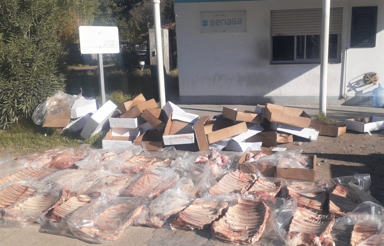 Secuestraron 321 kg de carne en mal estado