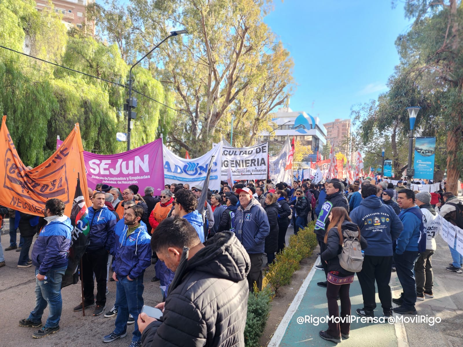 Quintriqueo: “El paro en Neuquén fue contundente”