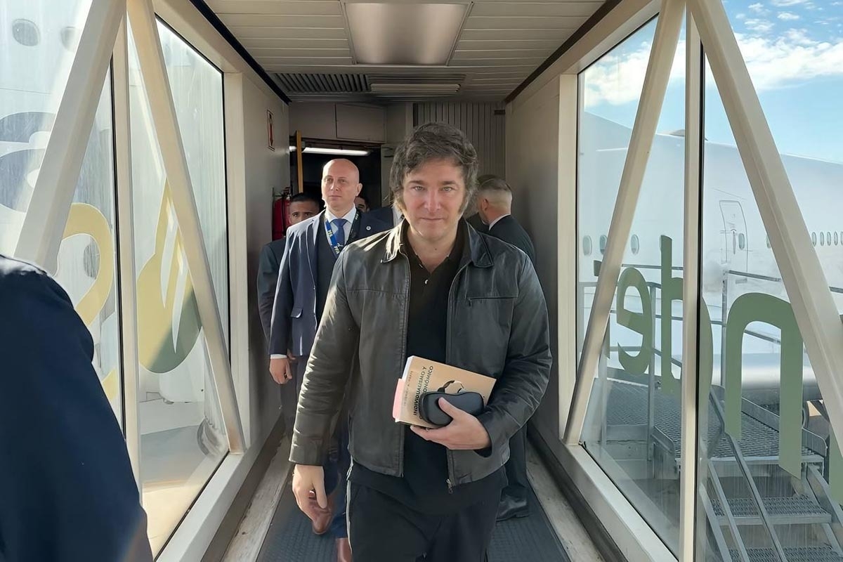 Javier Milei rumbo a Italia para participar del G7 y luego a Suiza por la paz en Ucrania