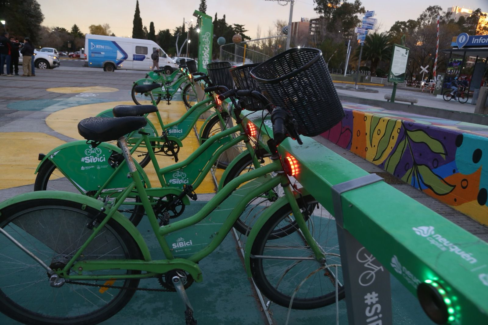 Preocupa los reiterados robos que sufre el sistema de bicicletas en el Paseo Costero