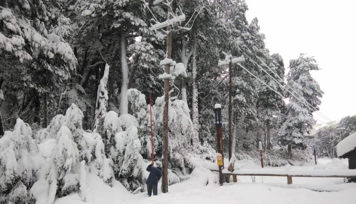 Temporal: la energía también se vio afectada