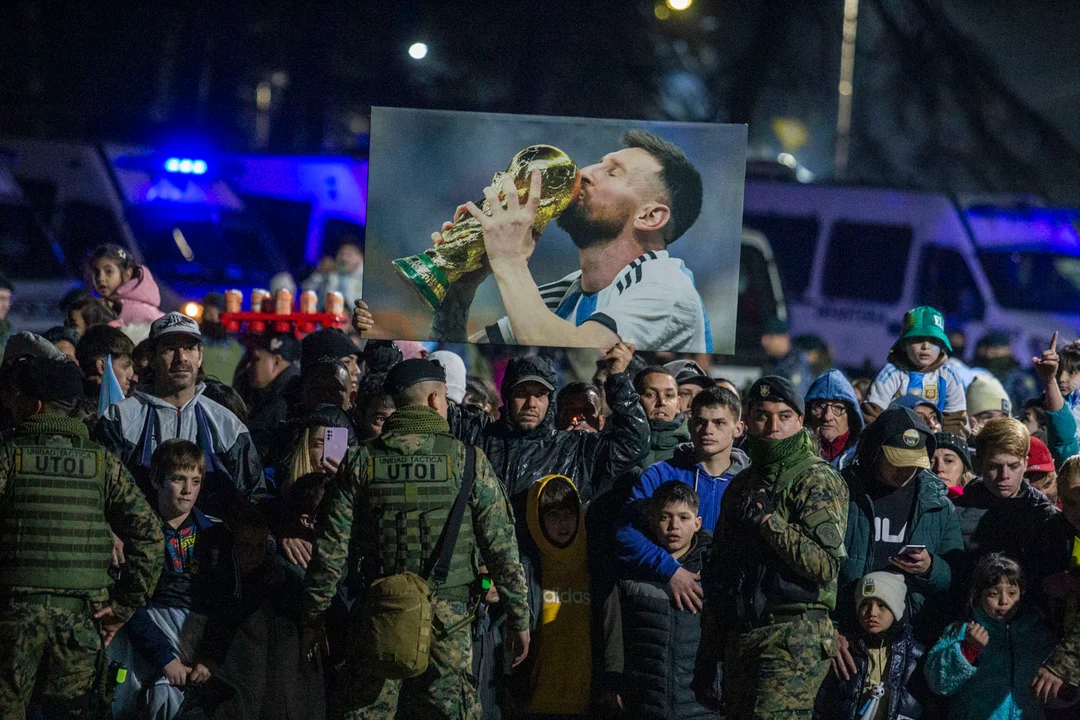 Fotogalería: las mejores imágenes del recibimiento a la Selección argentina