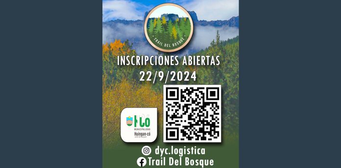 Corredores ya se pueden inscribir para el Trail del Bosque de Huinganco