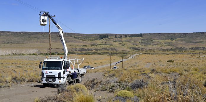 Cortes de energía eléctrica en el interior provincial