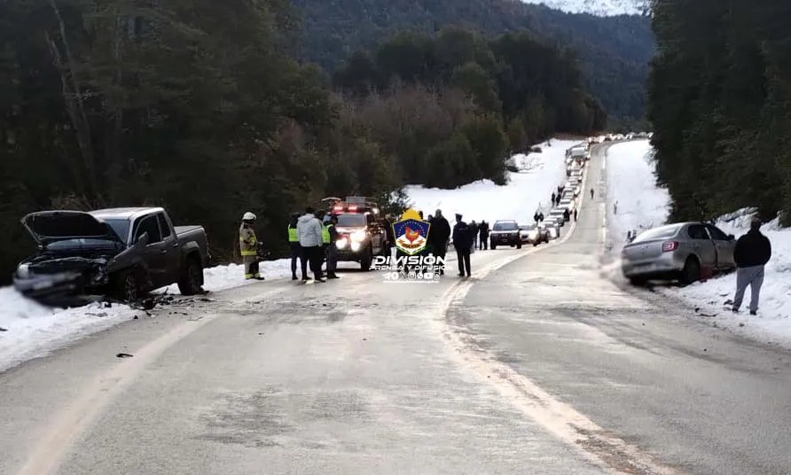 Accidente fatal en ruta de los 7 Lagos