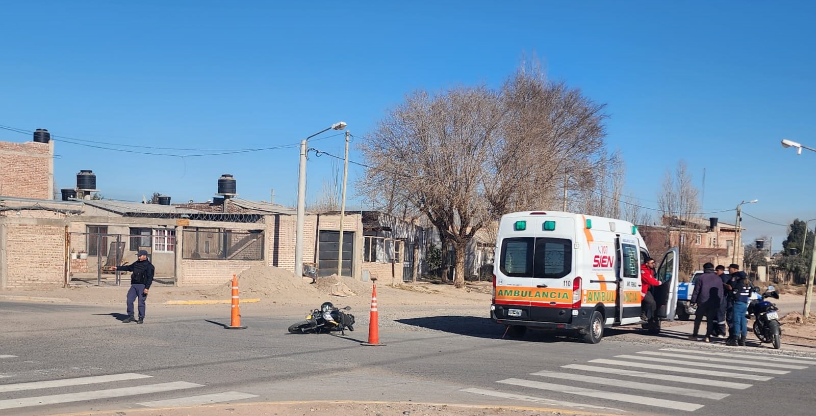 Choque en la esquina crítica del oeste neuquino