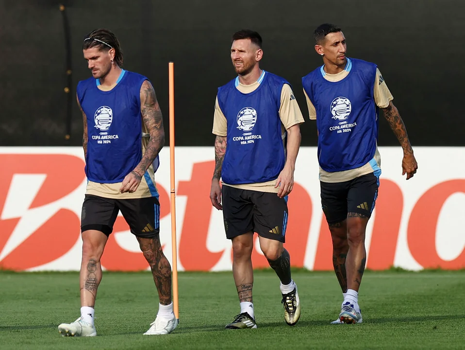 La Selección Argentina tendrá su primer entrenamiento previo a la final de la Copa América