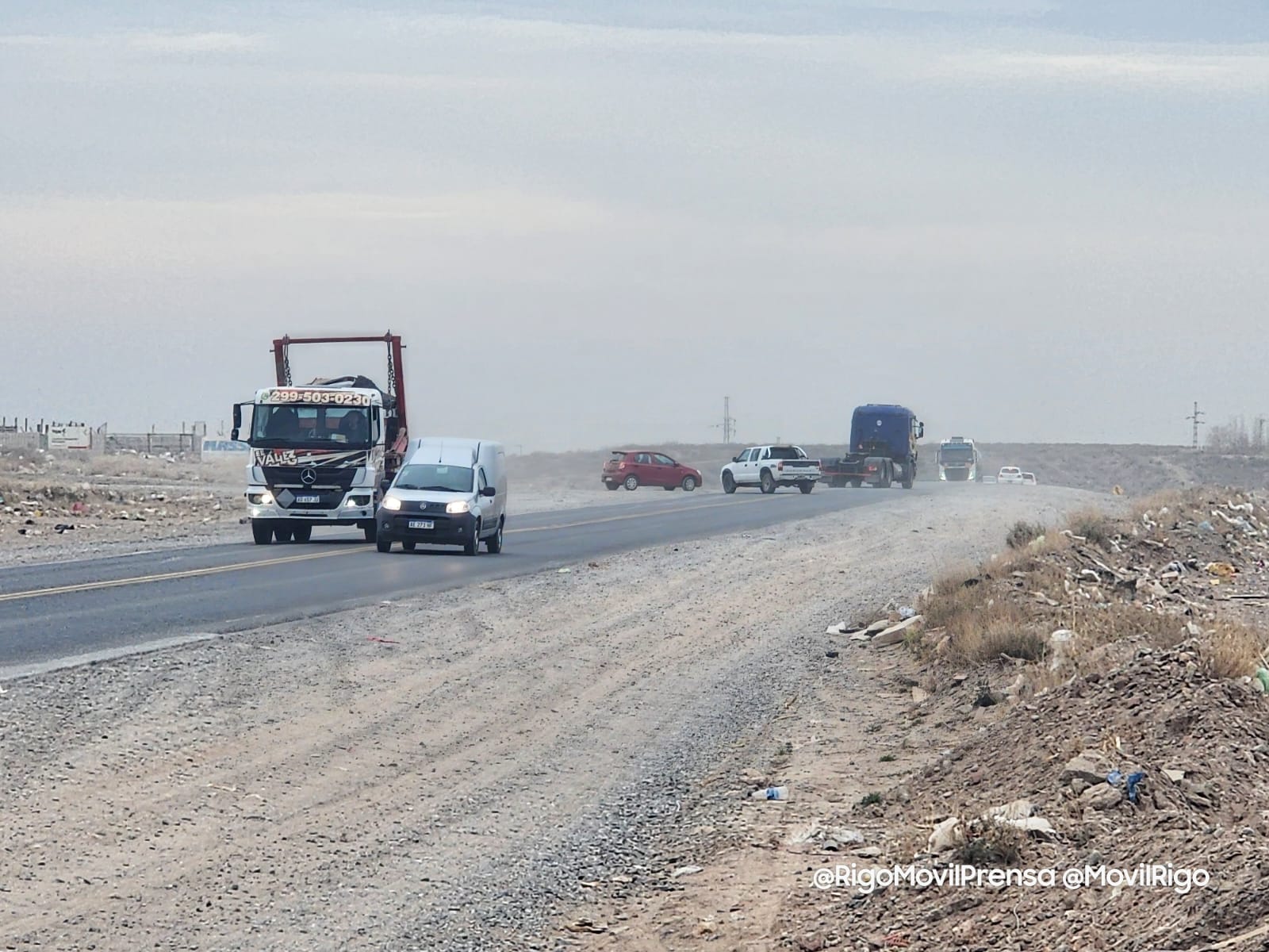 Preocupa la situación en la Ruta 22