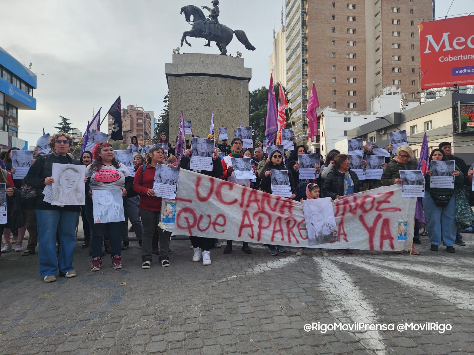 Un mes sin Luciana Muñoz: marcharon por su desaparición