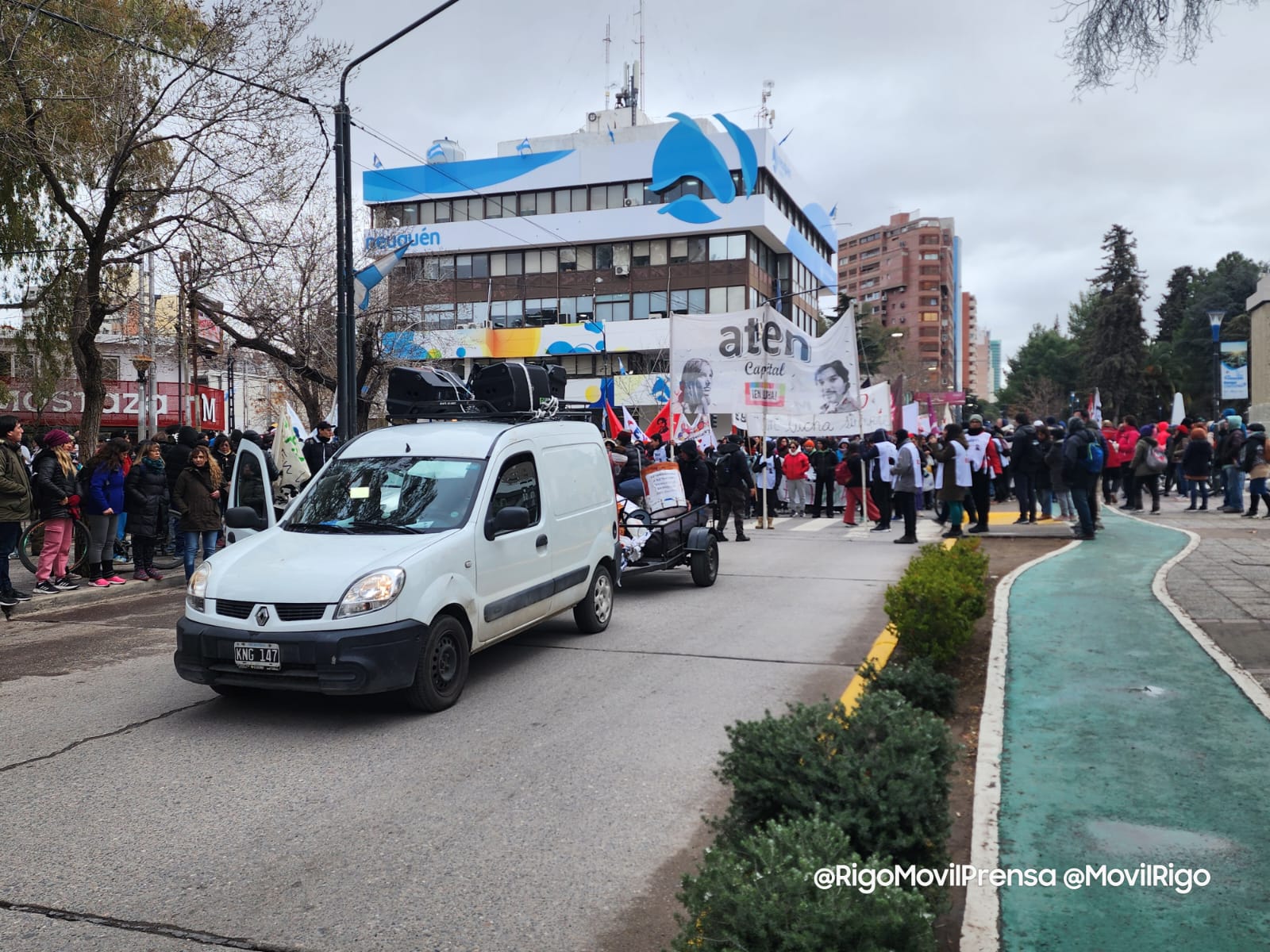 ATEN marcha hoy a los puentes