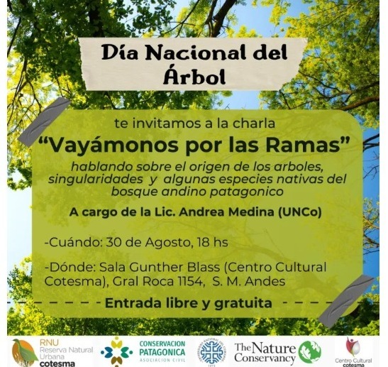 Neuquén celebra el Día Nacional del Árbol con actividades de concientización y plantación