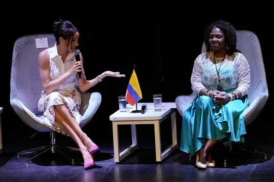 Meghan Markle sorprendió al hablar en español durante su visita a Colombia: “Aprendí en Argentina”