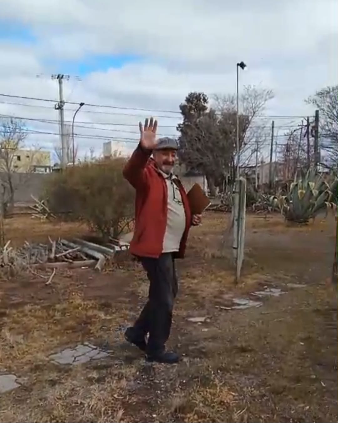 Merino se jubila tras 29 años en la Estación Meteorológica de Cipolletti