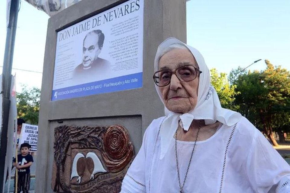 A los 96 años nos dejó Inés Ragni, Madre de Plaza de Mayo