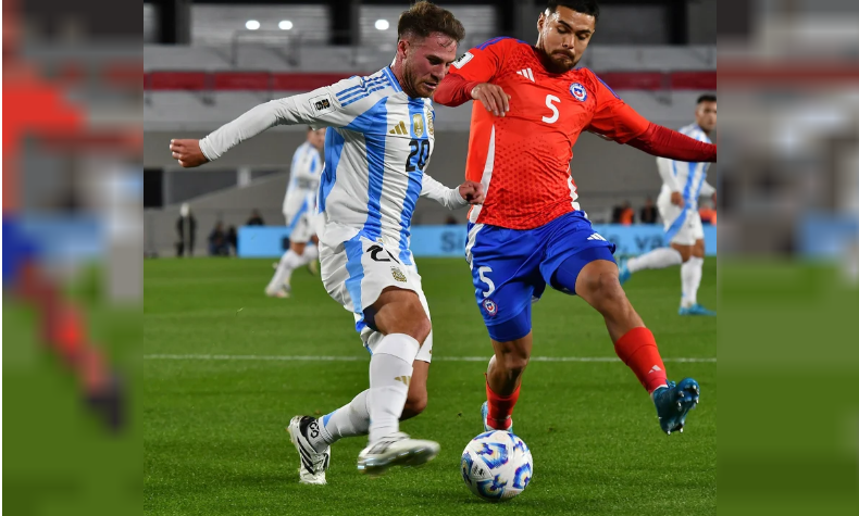 Mac Allister y Nicolás González se entrenarán de manera diferenciada para llegar al duelo ante Colombia