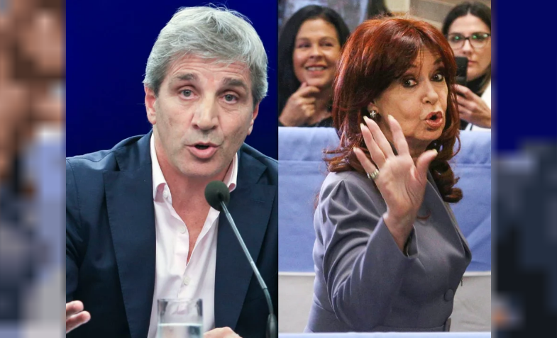 “Quedate chillando tranquila”: Caputo y CFK cruzaron duras acusaciones por la deuda pública