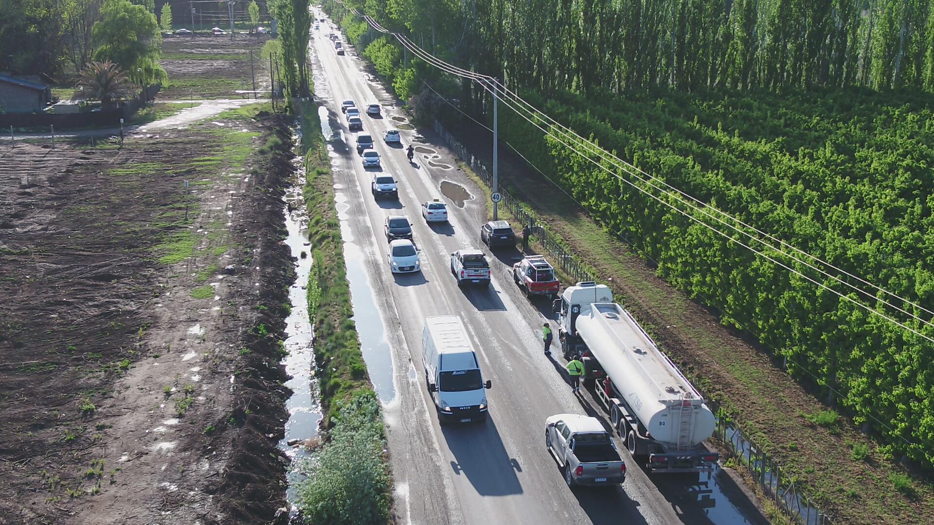 Cipolletti prohíbe el tránsito pesado urbano y lanza plan de mejoras viales