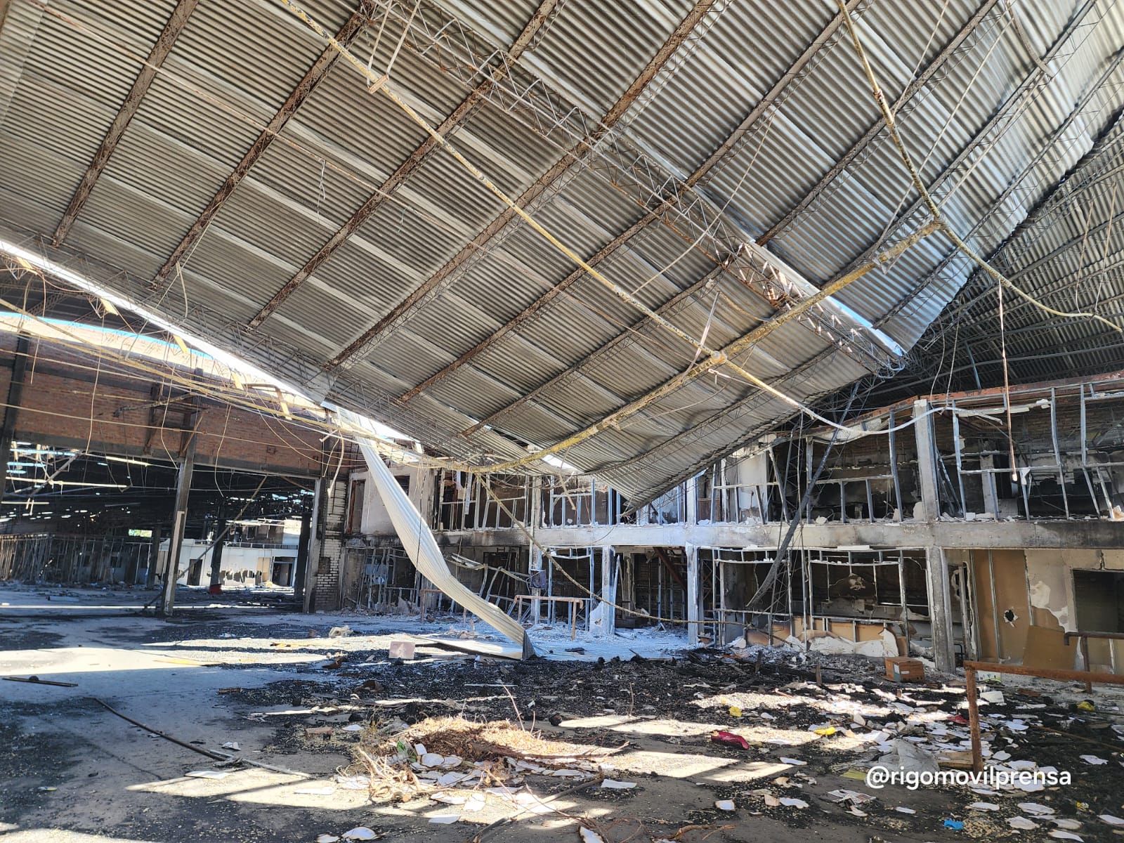 Galpón de Bahía Blanca: siete meses de abandono y riesgo